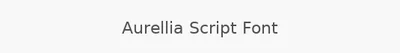 Aurellia Script Font