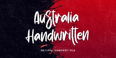 Australia Handwritten Font