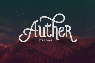 Auther Typeface