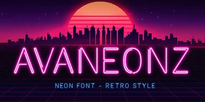 Avaneonz Font