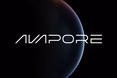 Avapore Technology Font Free Download
