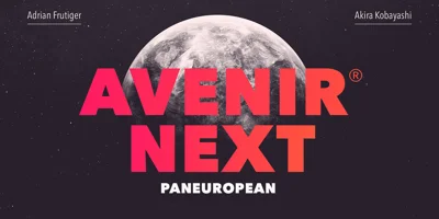 Avenir Next Paneuropean Font