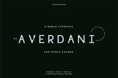 Averdani | A Noble Typeface