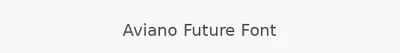 Aviano Future Font
