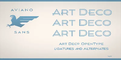 Aviano Sans Font