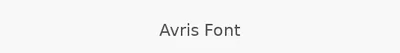 Avris Font