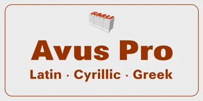 Avus Pro Font