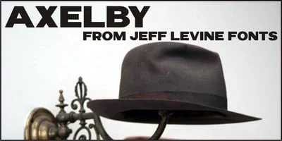 Axelby JNL Font