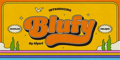 Ayr Blufy Font