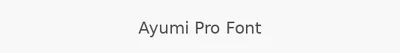Ayumi Pro Font