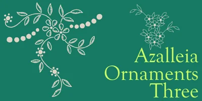 Azalleia Ornaments Font