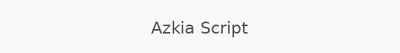 Azkia Script