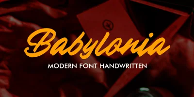 Babylonia Font