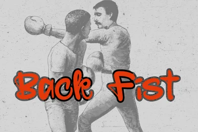 Back Fist Handwriting Font