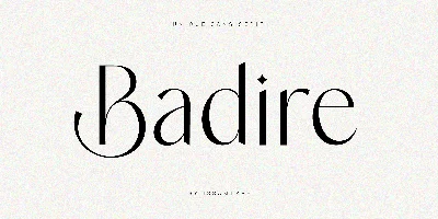 Badire Font