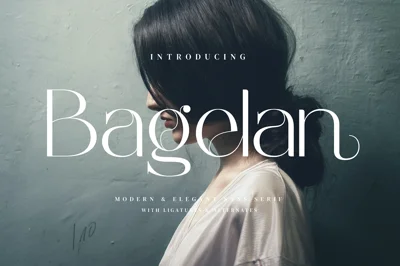 Bagelan - Modern Sans Font