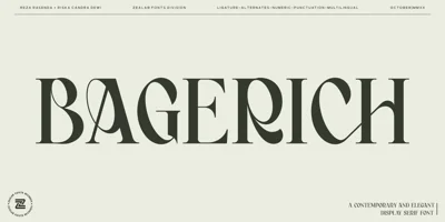 Bagerich Font