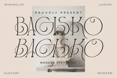 BAGISKO Modern Serif Font