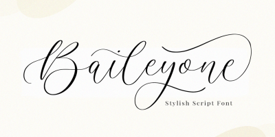 Baileyone Font