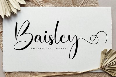 Baisley - Wedding Font