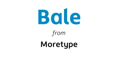 Bale Font Free Download