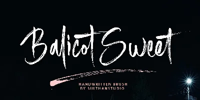 Balicot Sweet Font