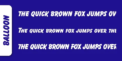 Balloon Pro Font