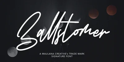 Ballstomer Font