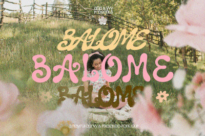 BALOME | Curvy Display Font