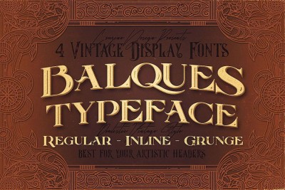 Balques Typeface Font