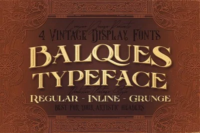 Balques Typeface Font