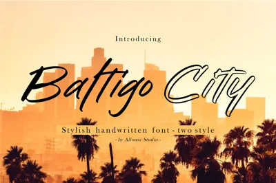 Baltigo City A Stylish Urban Font