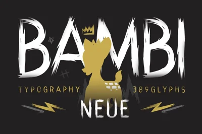 Bambi Neue - Fonts.