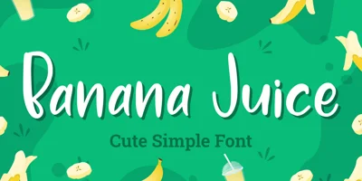 Banana Juice Font