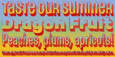 Bananas Font