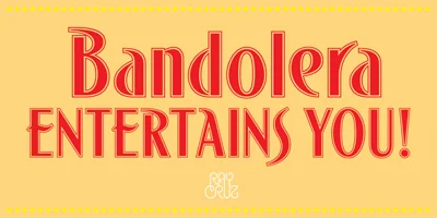 Bandolera Font