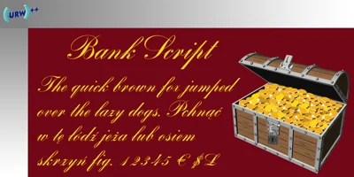 Bank Script