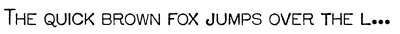 Bank Statement AOE Font