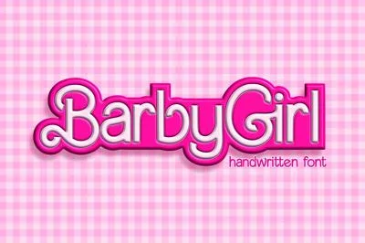 BarbyGirl Cute Handwritten Font