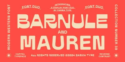 Barnule Font