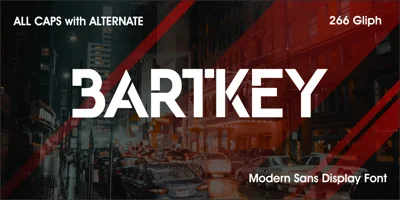 Bartkey Font