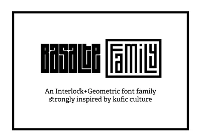 Basalte Fonts Family - 30% OFF!!