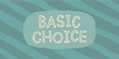 Basic Choice Font