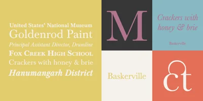Baskerville LT Font
