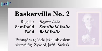 Baskerville No. 2 Font