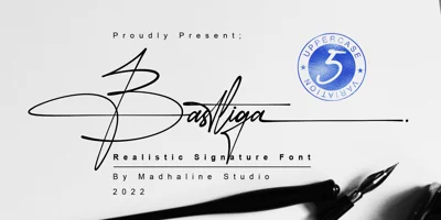 Bastliga Signature Font