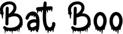 Bat Boo Font