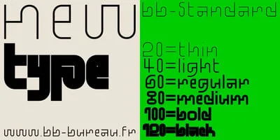 BB Standard Font