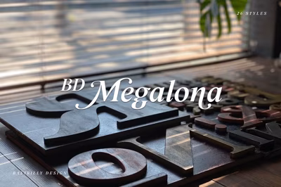 BD Megalona - Old Style Serif Free Download