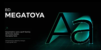 BD Megatoya Font